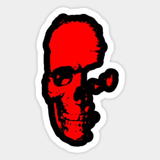 Hide Behind Black Sins Sticker